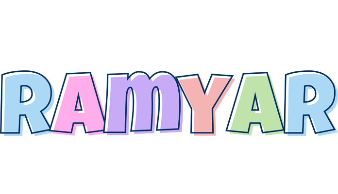 Ramyar pastel logo