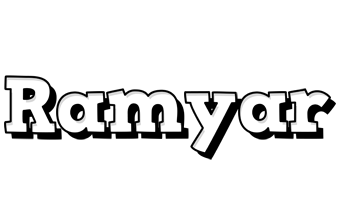 Ramyar snowing logo