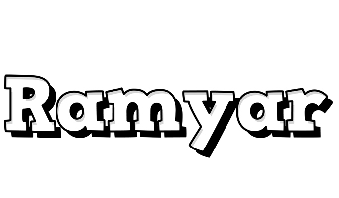 Ramyar snowing logo
