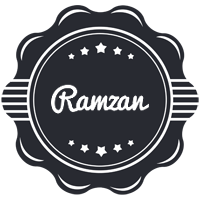 Ramzan badge logo