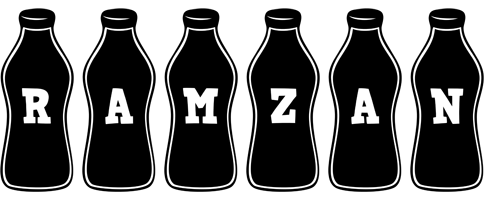 Ramzan bottle logo