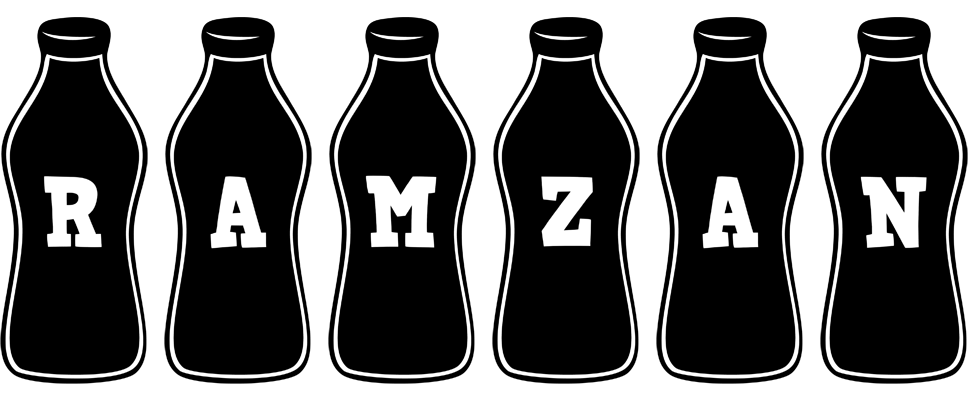 Ramzan bottle logo
