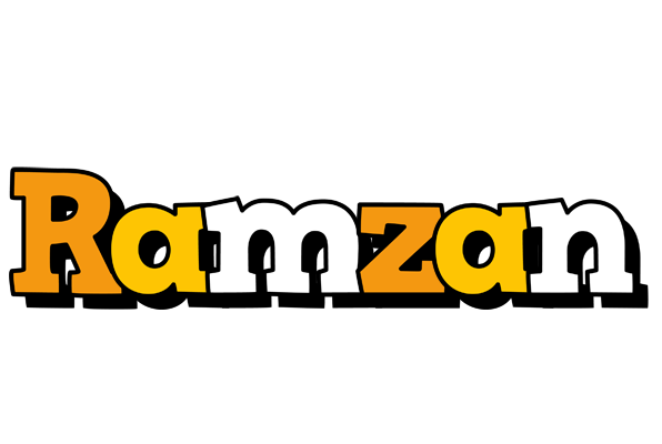 Ramzan cartoon logo