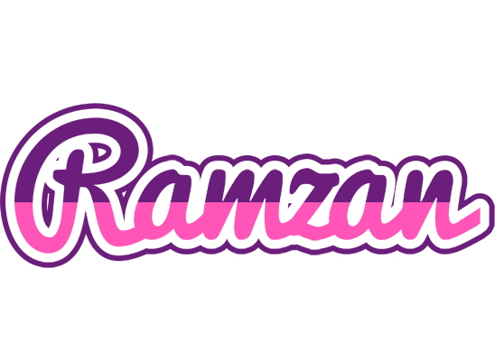 Ramzan cheerful logo
