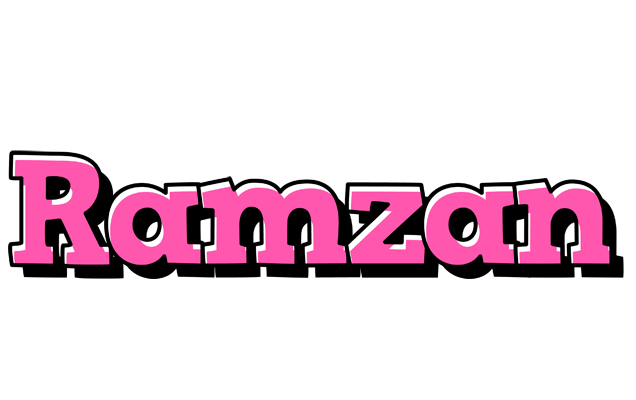 Ramzan girlish logo