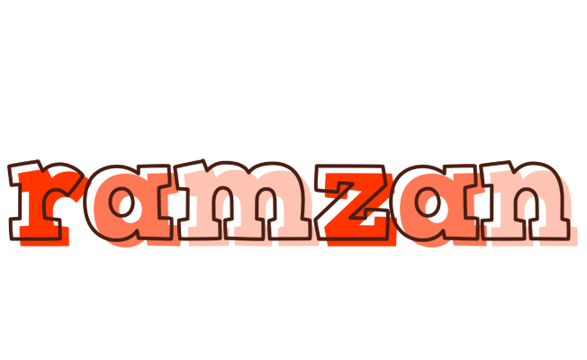 Ramzan paint logo