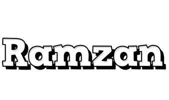 Ramzan snowing logo