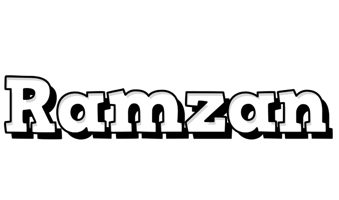 Ramzan snowing logo