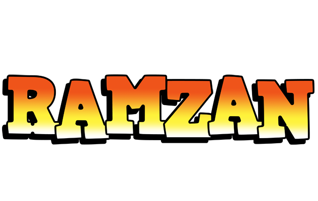 Ramzan sunset logo