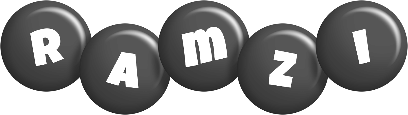 Ramzi candy-black logo