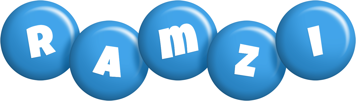 Ramzi candy-blue logo