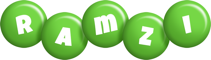 Ramzi candy-green logo