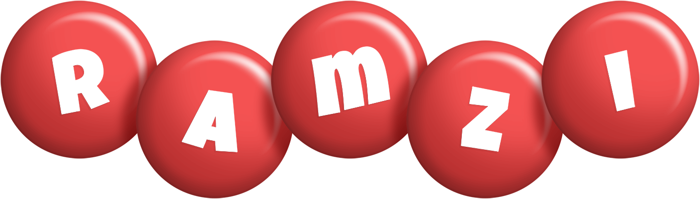 Ramzi candy-red logo