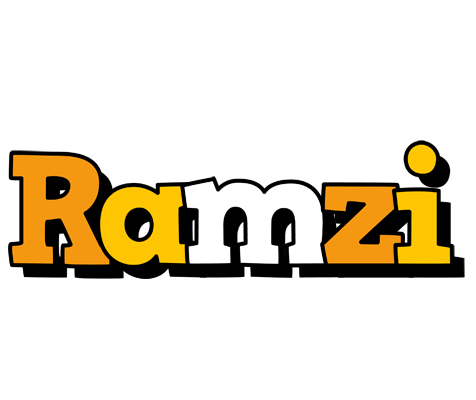 Ramzi cartoon logo
