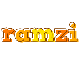 Ramzi desert logo
