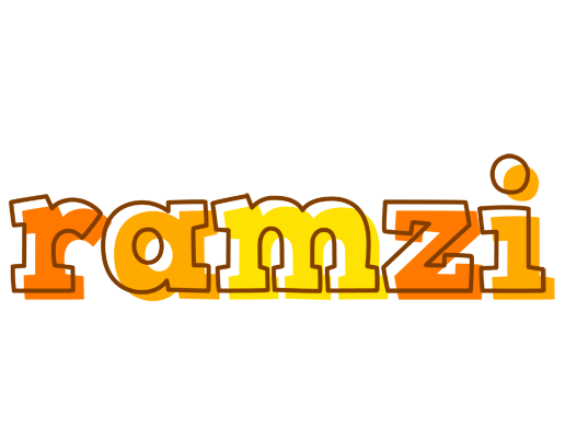 Ramzi desert logo