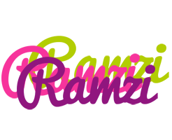 Ramzi flowers logo
