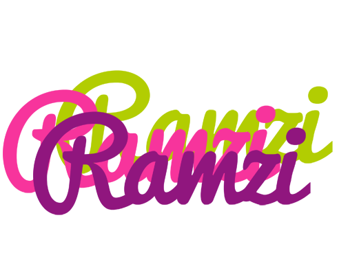 Ramzi flowers logo