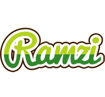 Ramzi golfing logo