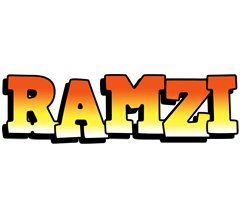 Ramzi sunset logo