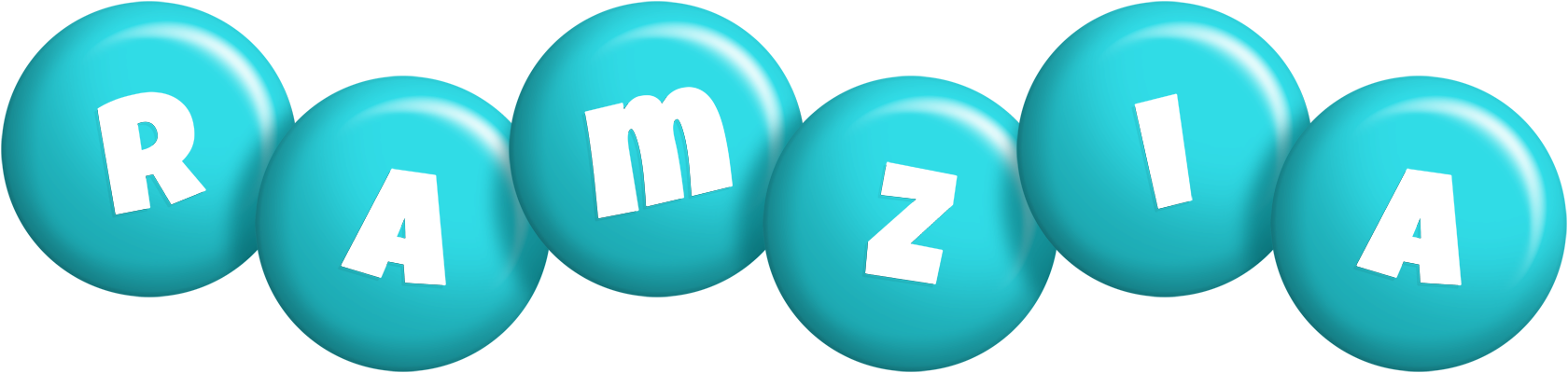 Ramzia candy-azur logo