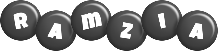 Ramzia candy-black logo