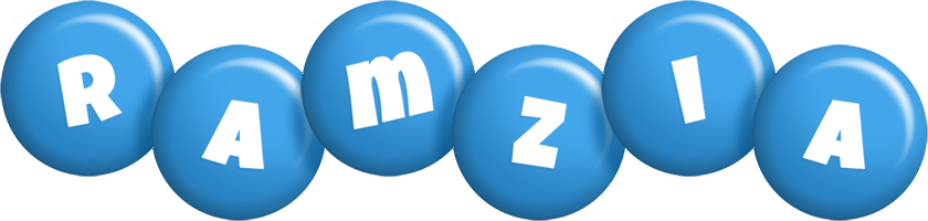 Ramzia candy-blue logo