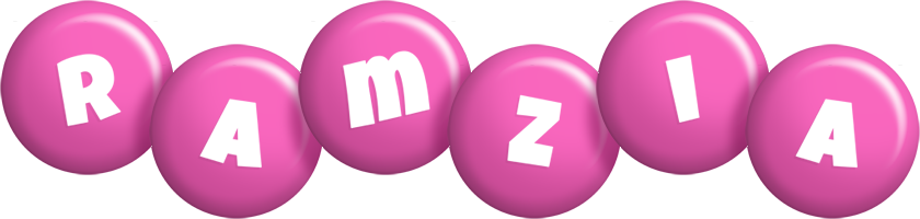 Ramzia candy-pink logo