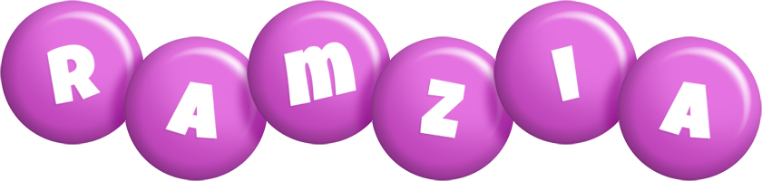 Ramzia candy-purple logo