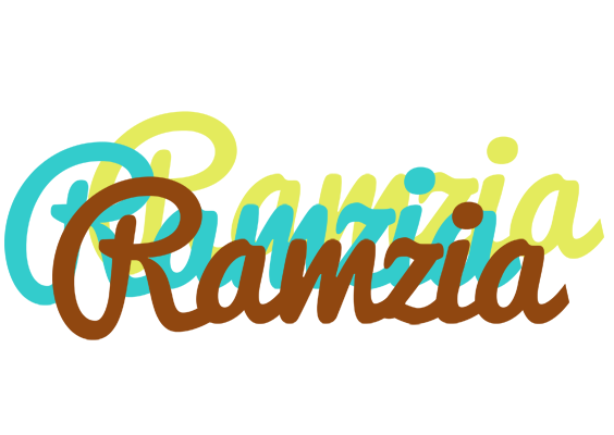 Ramzia cupcake logo