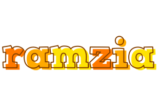 Ramzia desert logo