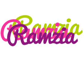 Ramzia flowers logo