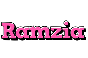 Ramzia girlish logo