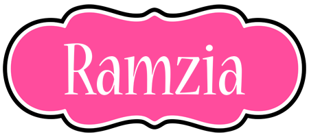 Ramzia invitation logo