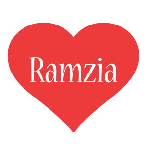 Ramzia love logo