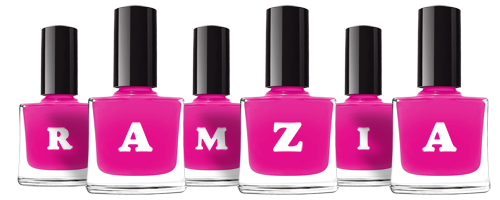 Ramzia nails logo