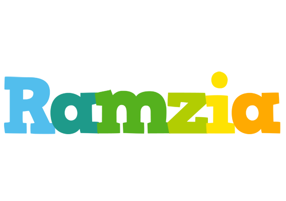 Ramzia rainbows logo
