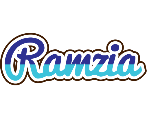 Ramzia raining logo
