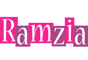 Ramzia whine logo