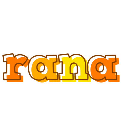 Rana desert logo