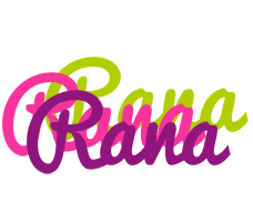 Rana flowers logo