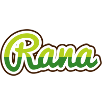 Rana golfing logo