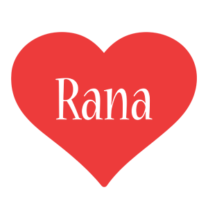 Rana love logo