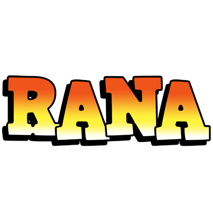 Rana sunset logo