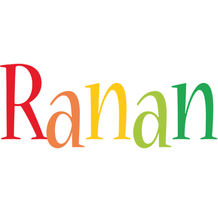 Ranan birthday logo