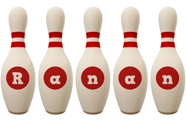 Ranan bowling-pin logo