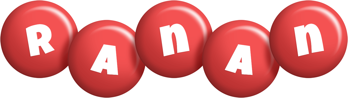 Ranan candy-red logo