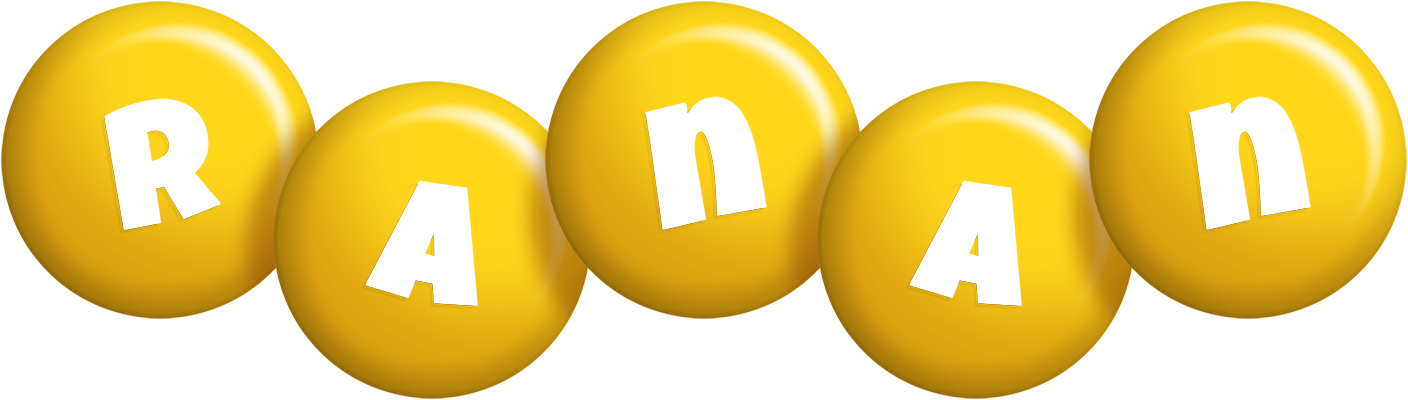Ranan candy-yellow logo
