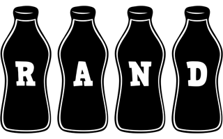 Rand bottle logo