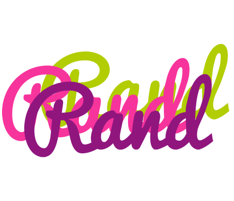 Rand flowers logo